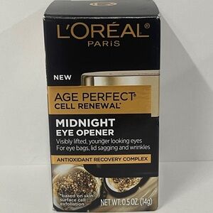 L'Oreal Paris Age Perfect Cell Renewal Midnight Eye Opener Antioxidant Recovery